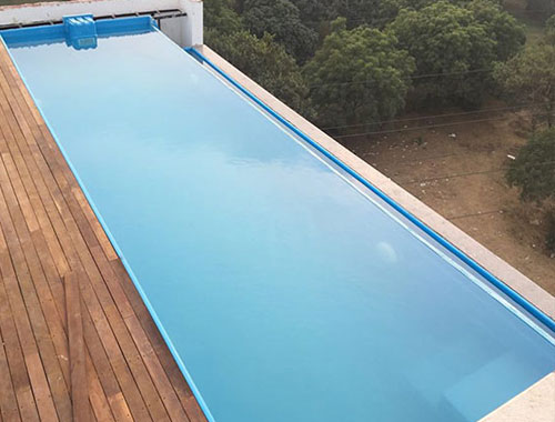 Fiberglass Infinity Swimming Pool Manufacturer in Agra