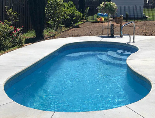 Kidney Shaped Swimming Pools Manufacturer in Agra