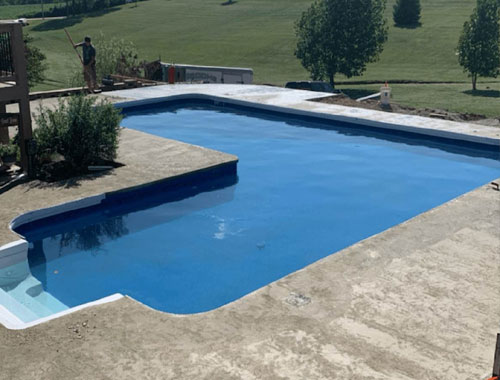 L-Shaped Swimming Pools Manufacturer in Agra